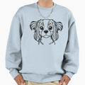 Cheerful Cavalier King Charles Sweatshirt - Aesthetic Graphic Unisex