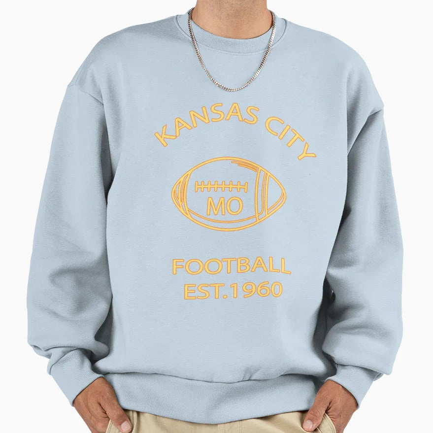 City Football Sweatshirt - Fun Novelty Design for Adults