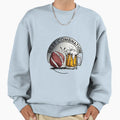 Best Combination Beer And Football Sweatshirt - Minimalist Print Men Women