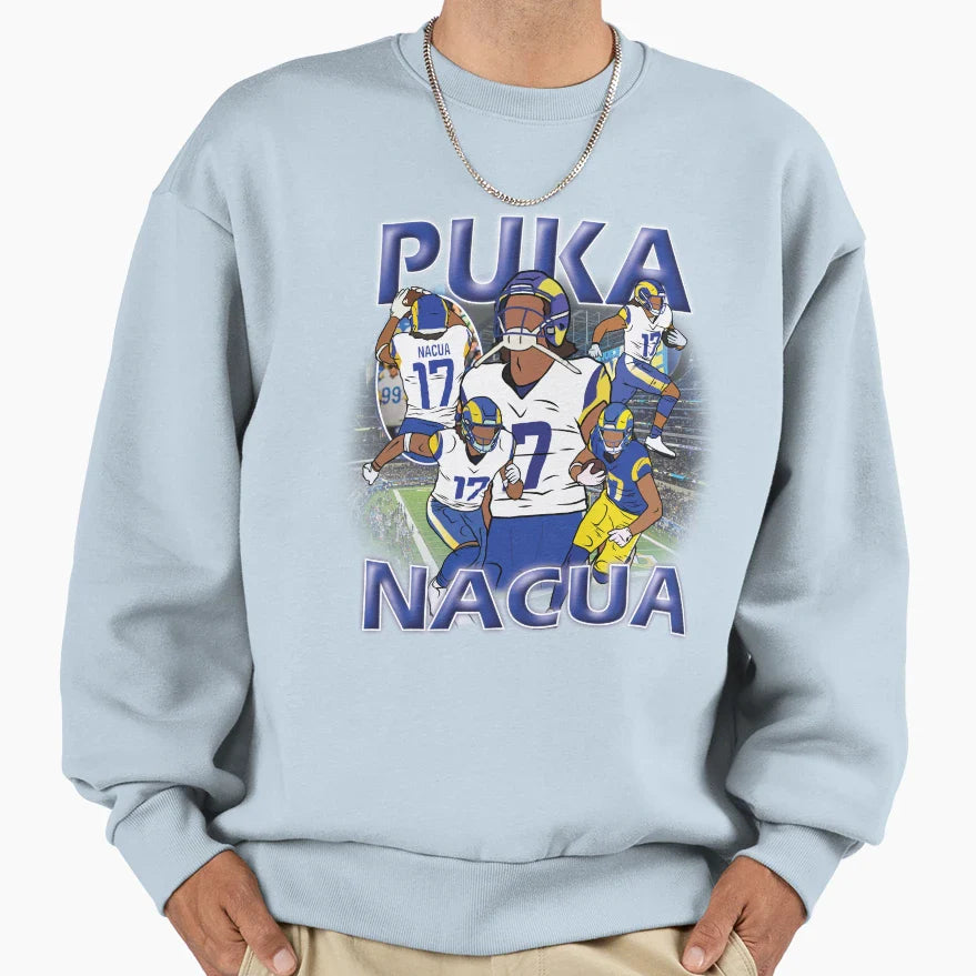 Puka Nacua Sweatshirt - Streetwear Style Men Women