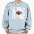 Sunday Funday Football Sport Short T-Shirt - Minimalist Print for Adults