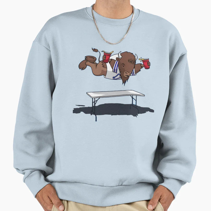 Bills Mafia Sweatshirt - Minimalist Print for Adults