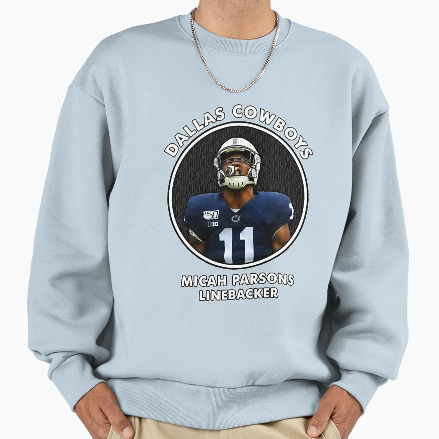 American Football 11 Touchdown Sweatshirt - Fun Novelty Design Unisex