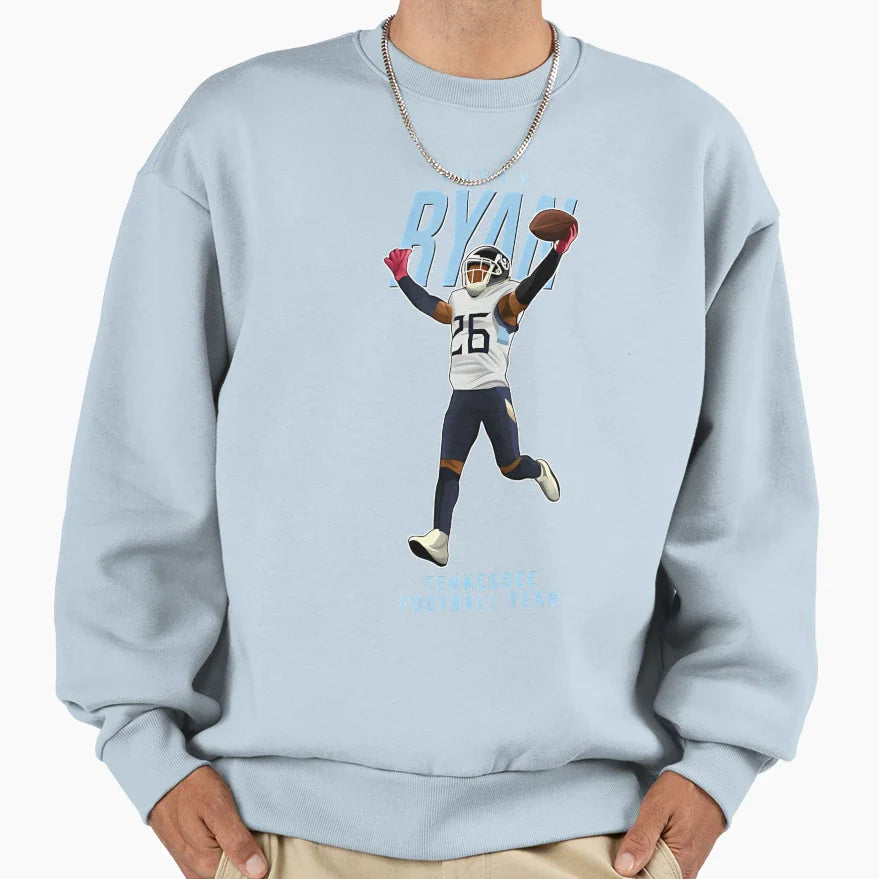 Logan Ryan 23 Tennessee Football Sweatshirt - Fun Novelty Design Men Women