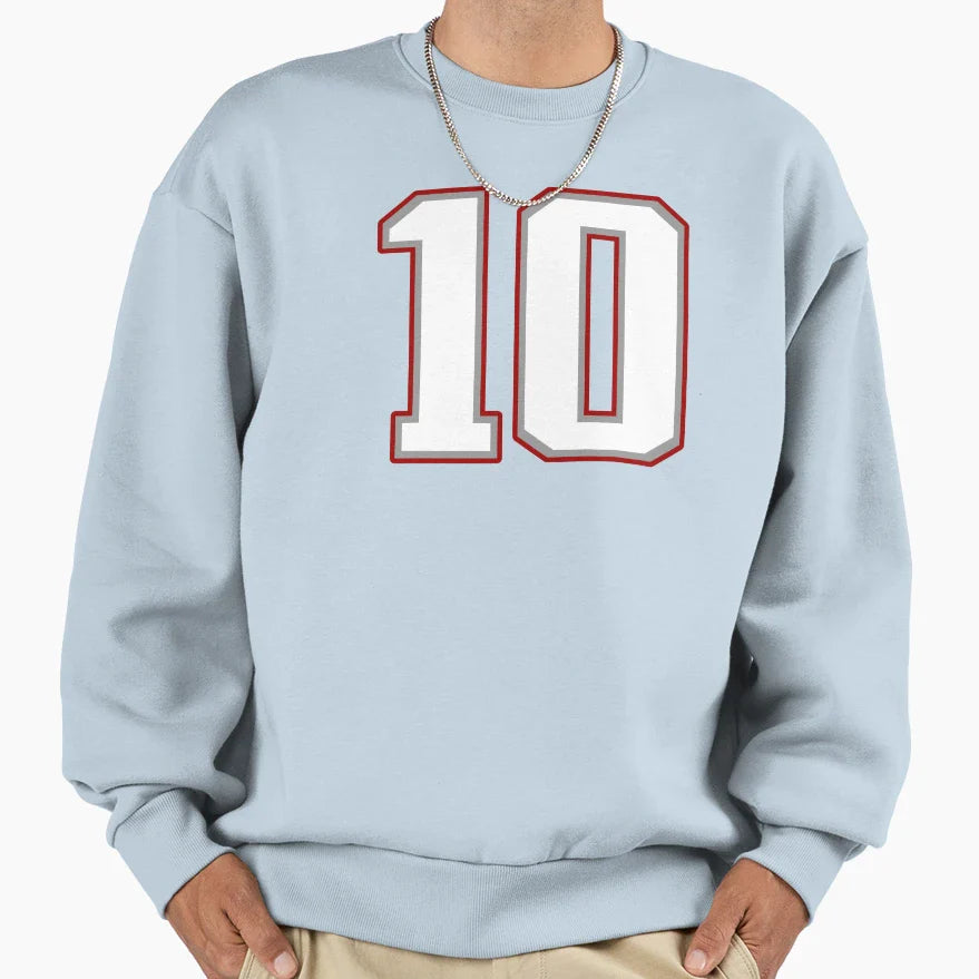 10 Sweatshirt - Custom Art Print Men Women