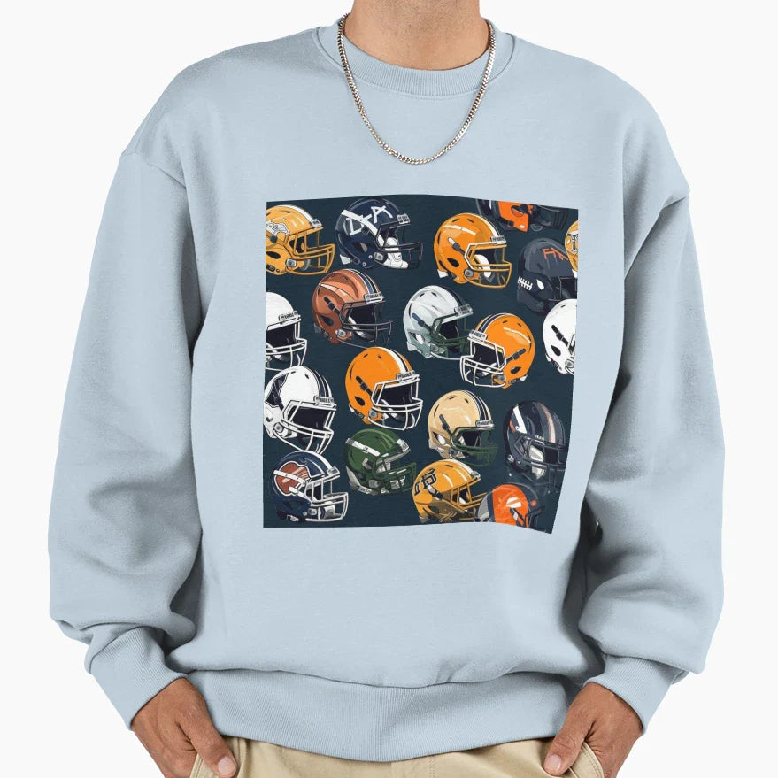 Football Fanatic Sweatshirt - Streetwear Style for Adults