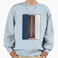 Football Blue And White Team Sweatshirt - Aesthetic Graphic Men Women