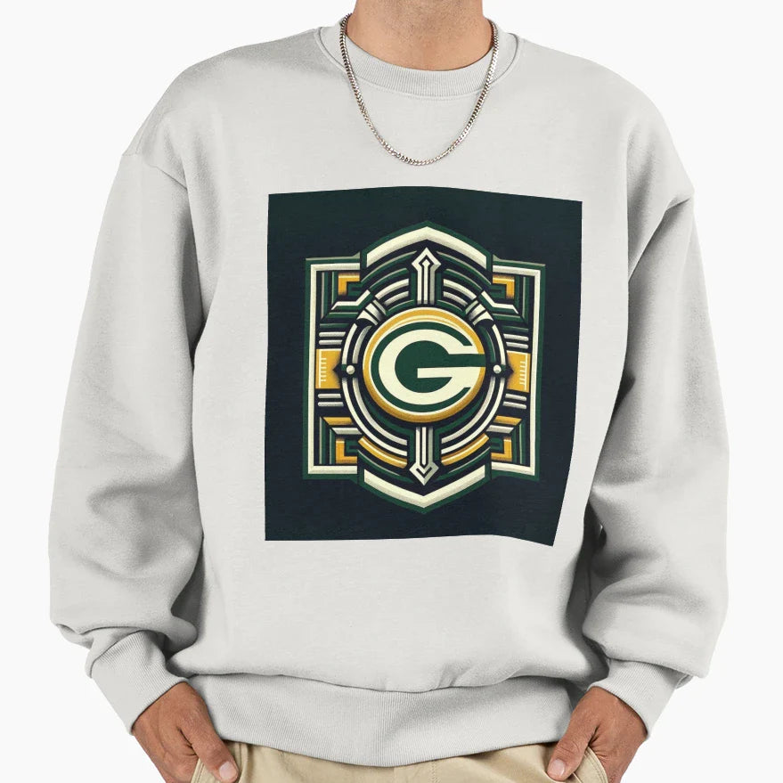 Green Bay Packers Sweatshirt - Graphic Print Unisex