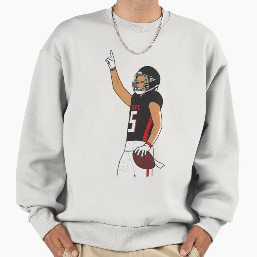 Drake London Sweatshirt - Graphic Print for Adults