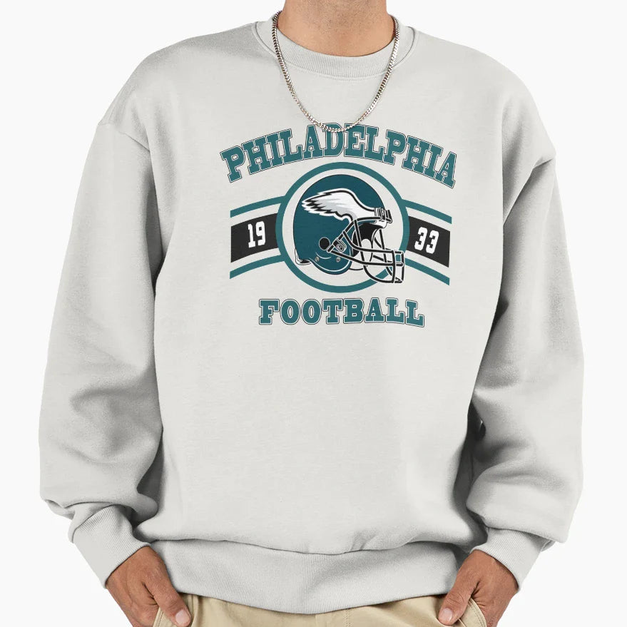 Philadelphia Football Sweatshirt - Custom Art Print for Adults