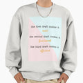Writing Drafting Process Advice Sweatshirt - Graphic Print Men Women