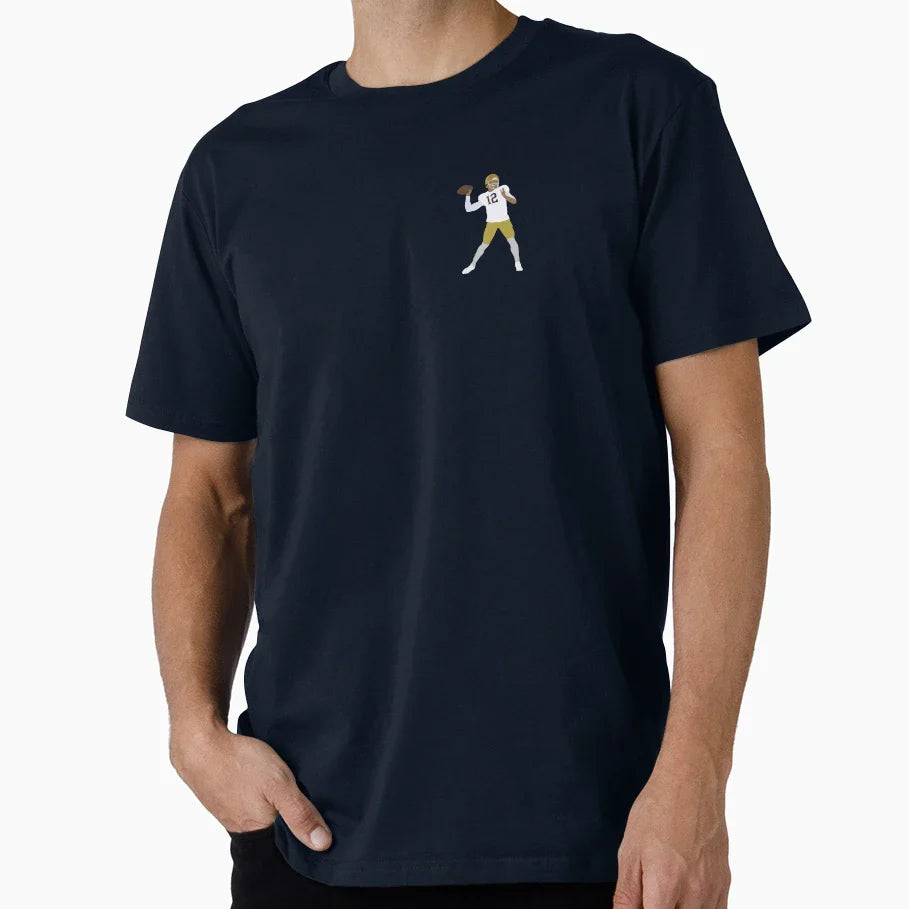 Ian Book Backyard Football T-Shirt - Aesthetic Graphic Unisex