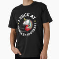 Funny I Suck Fantasy Football T-Shirt - Casual Everyday Wear Men Women