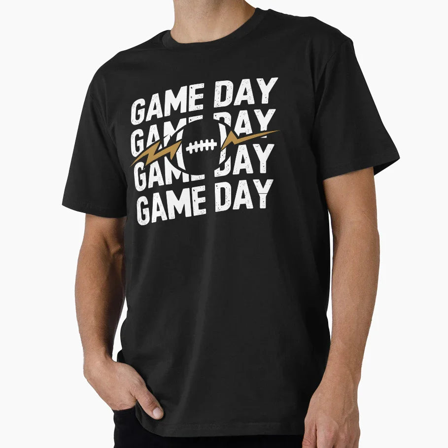 Game Day Football Bold And Sporty T-Shirt - Streetwear Style Unisex