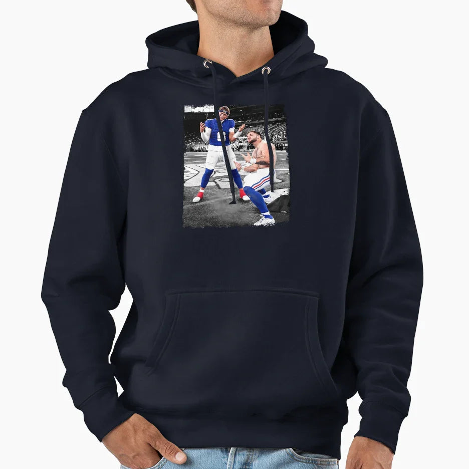 Jaxson Dart And Cam Skattebo New Hoodie - Casual Everyday Wear Men Women