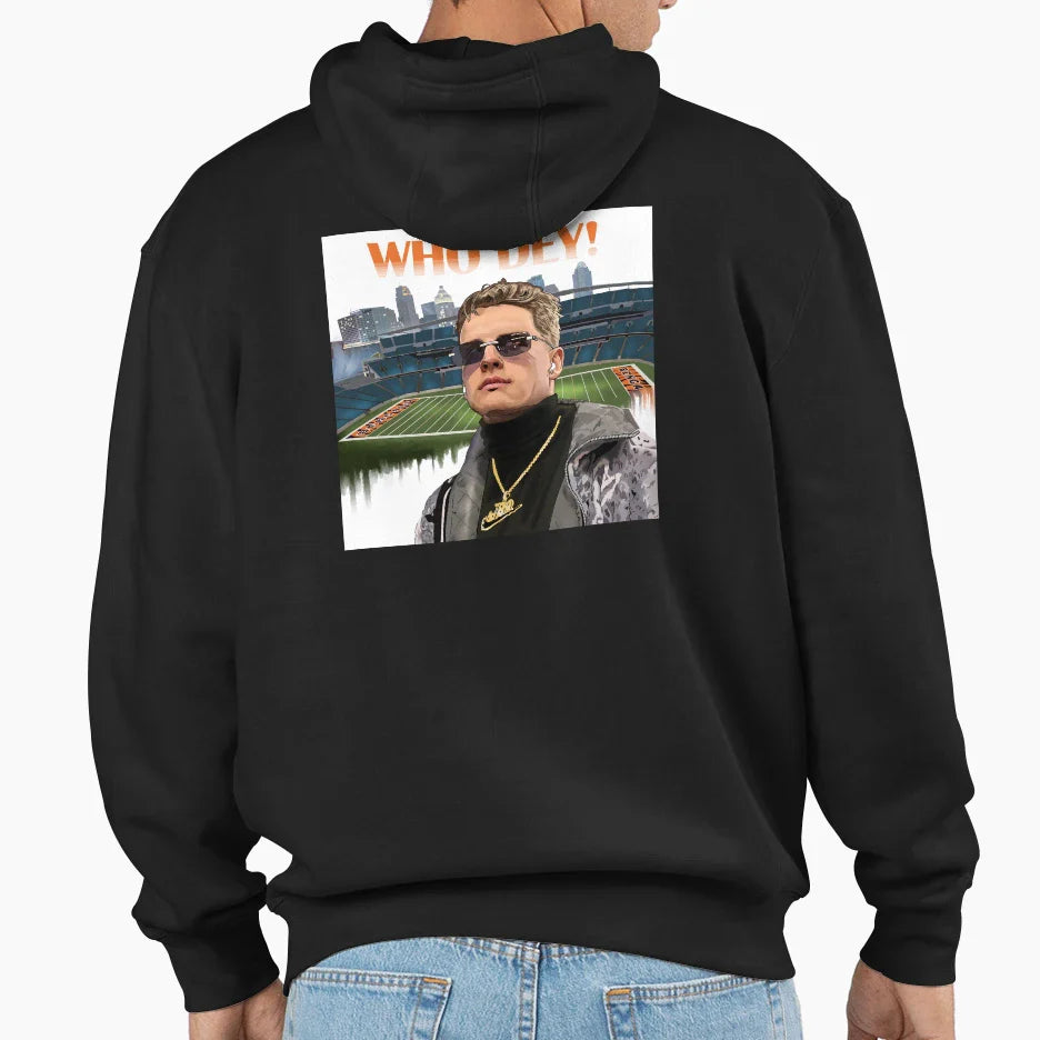 Mvp Burrow Hoodie - Streetwear Style for Adults