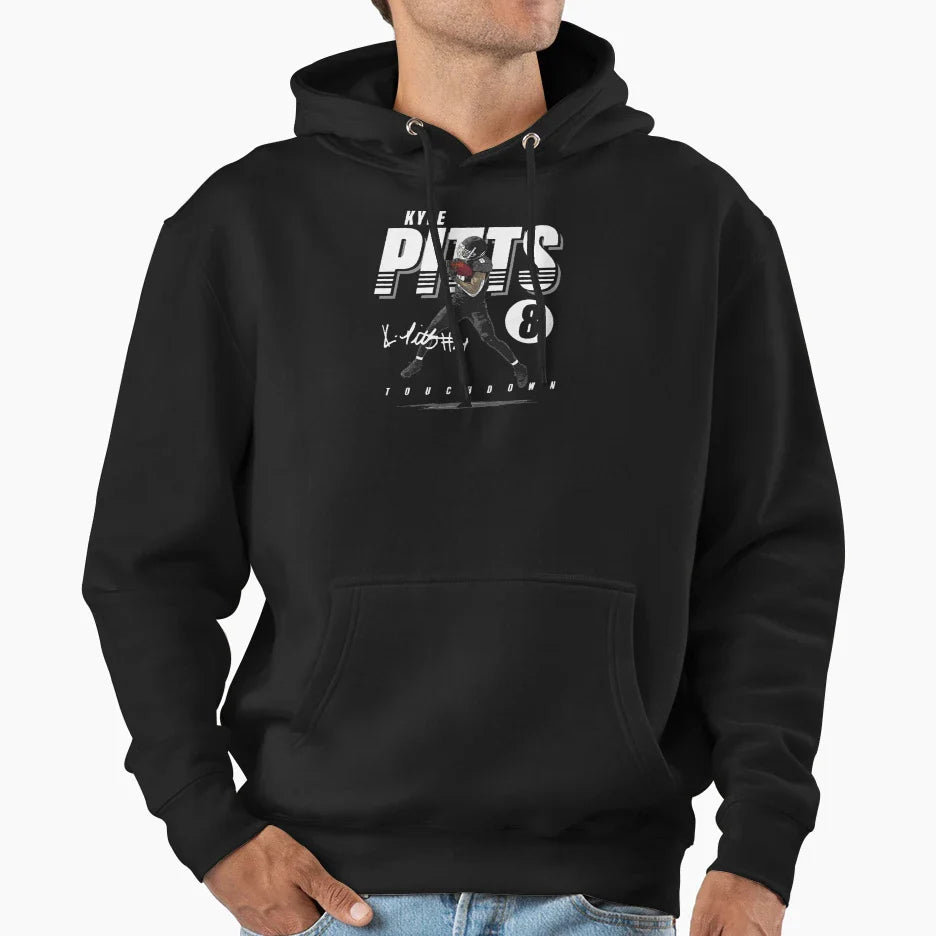 Kyle Pitts Touchdown T-Shirt - Novelty Apparel for Adults