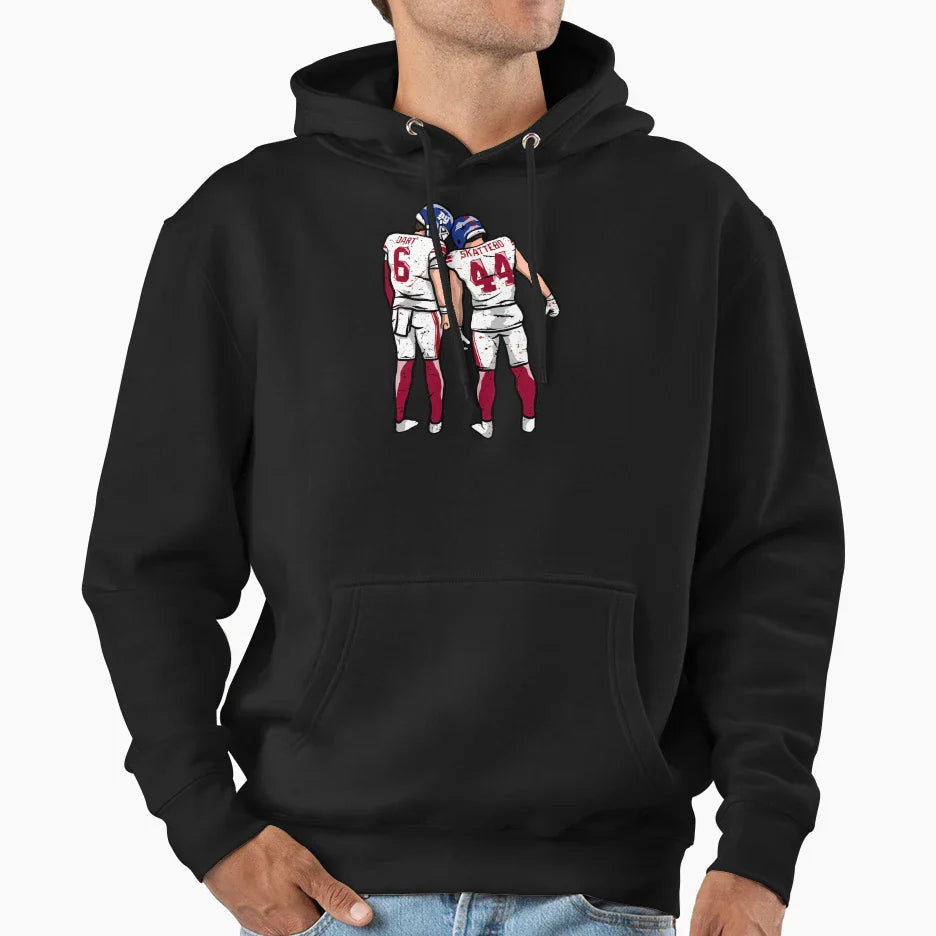 Dart Skattebo Hoodie - Fun Novelty Design Men Women