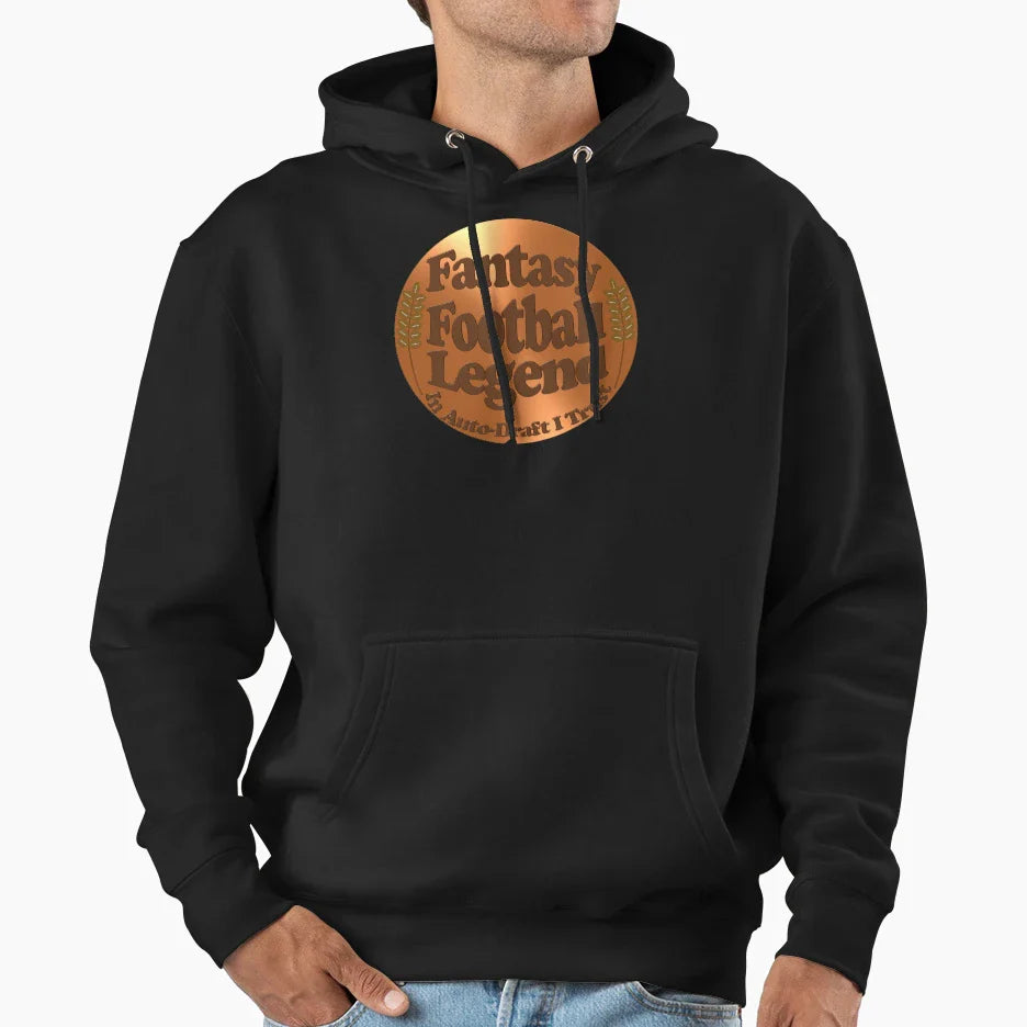 Fantasy Football Legend Hoodie - Novelty Apparel Men Women