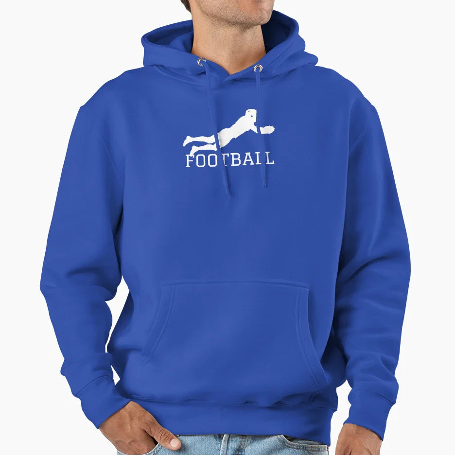 Football American Football Player Hoodie - Novelty Apparel Men Women
