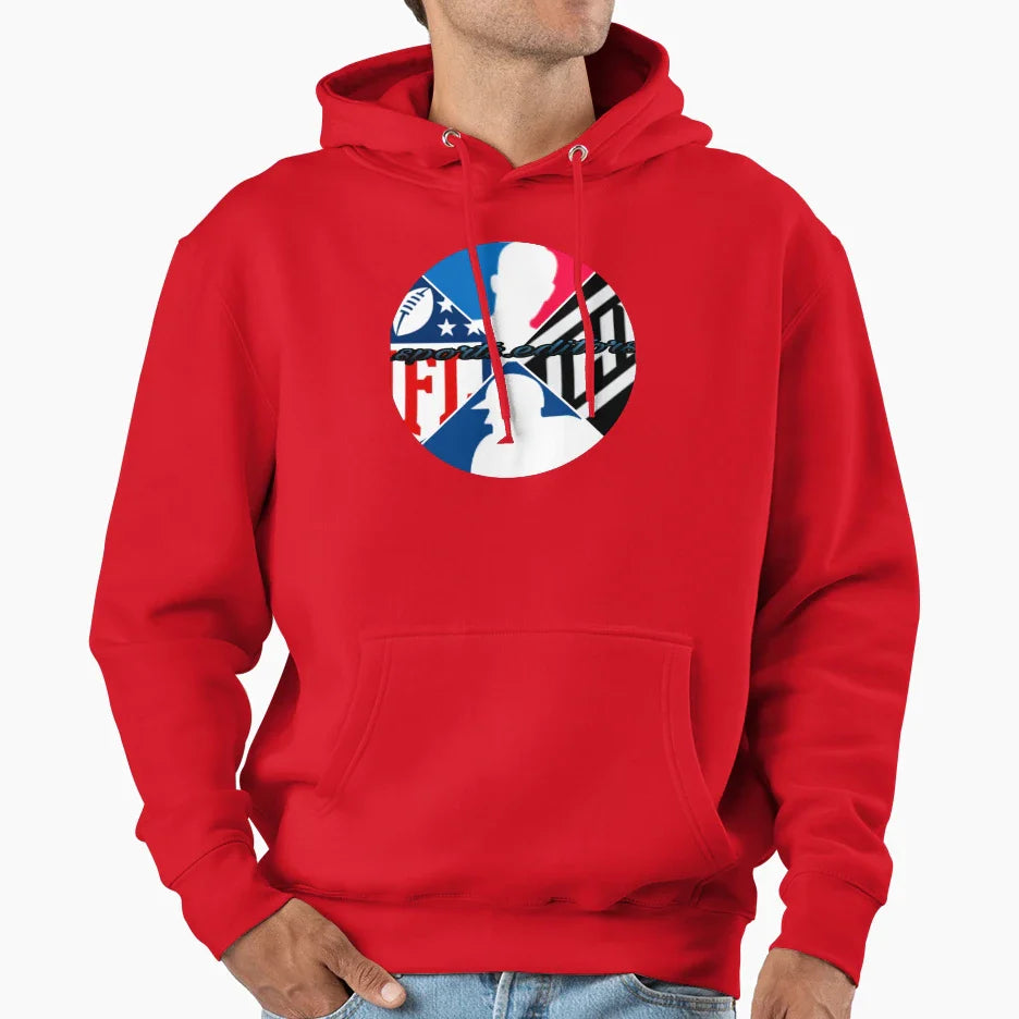 Sports Hoodie - Custom Art Print for Adults