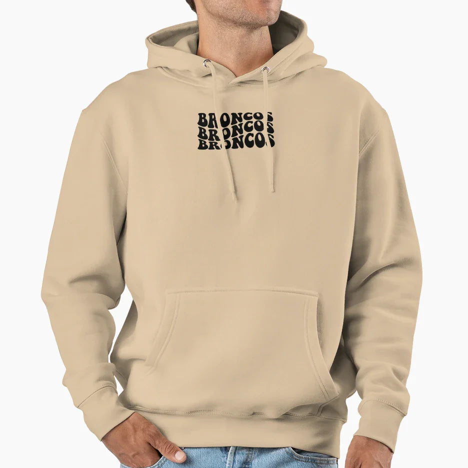 Broncos Broncos Soccer Denver Broncos Hoodie - Trendy Graphic Men Women