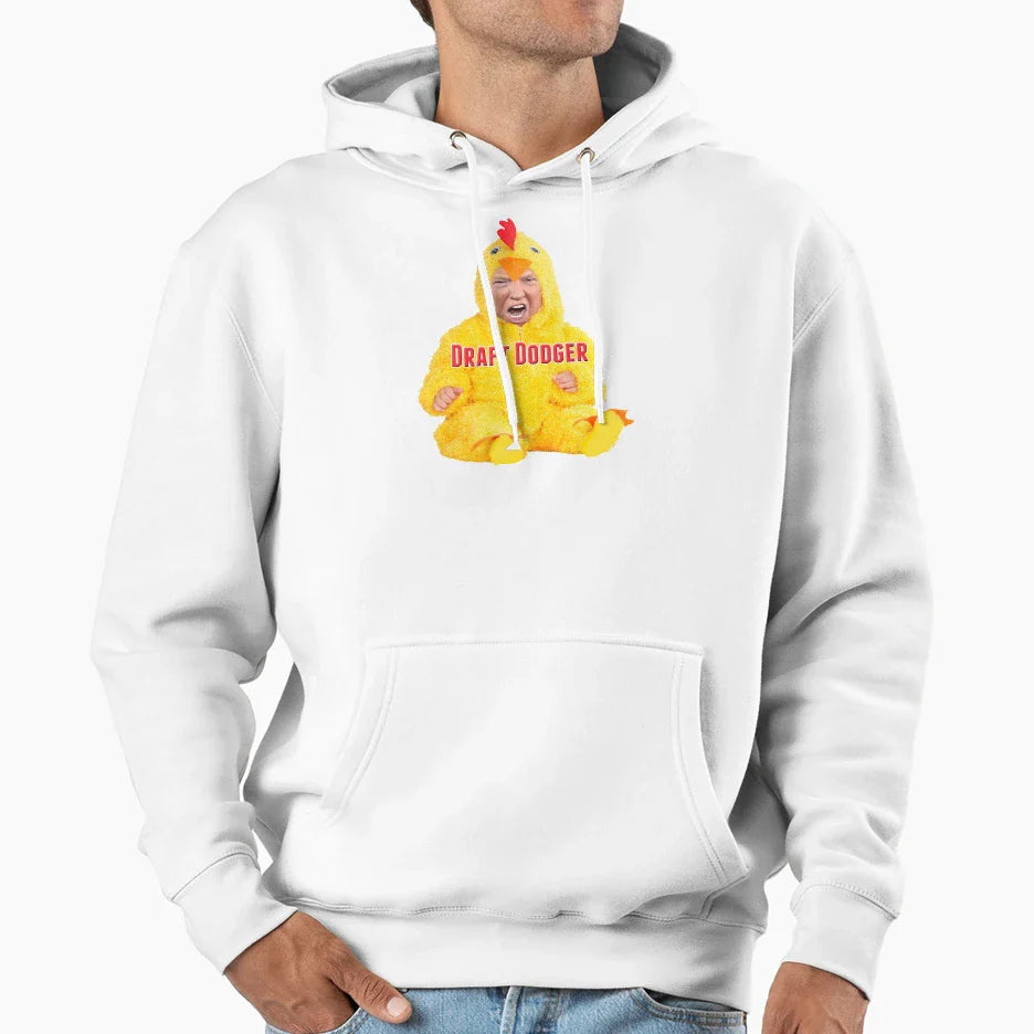 Trump Draft Dodger Hoodie - Streetwear Style Unisex