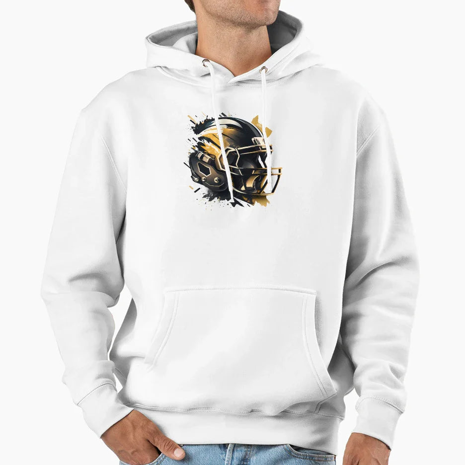 Nfl Football Helmet Hoodie - Casual Everyday Wear for Adults