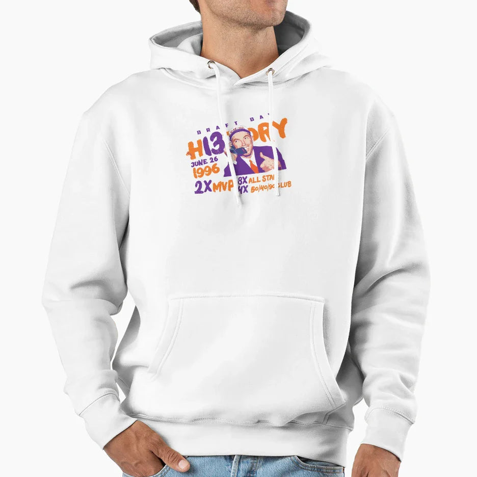 Steve Nash Draft T-Shirt - Novelty Apparel for Adults