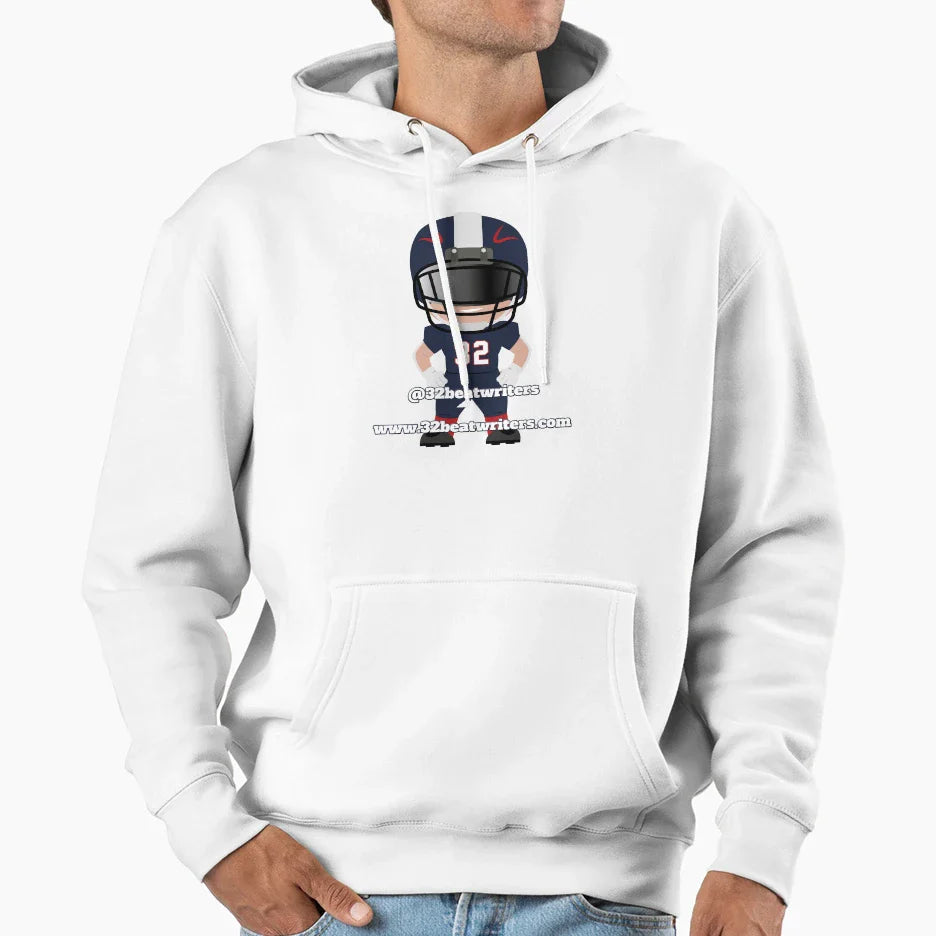 Football Player Info Hoodie - Streetwear Style Men Women