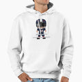 Football Player Info Hoodie - Streetwear Style Men Women