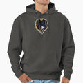 Flock Ravens Flock Hoodie - Minimalist Print Unisex