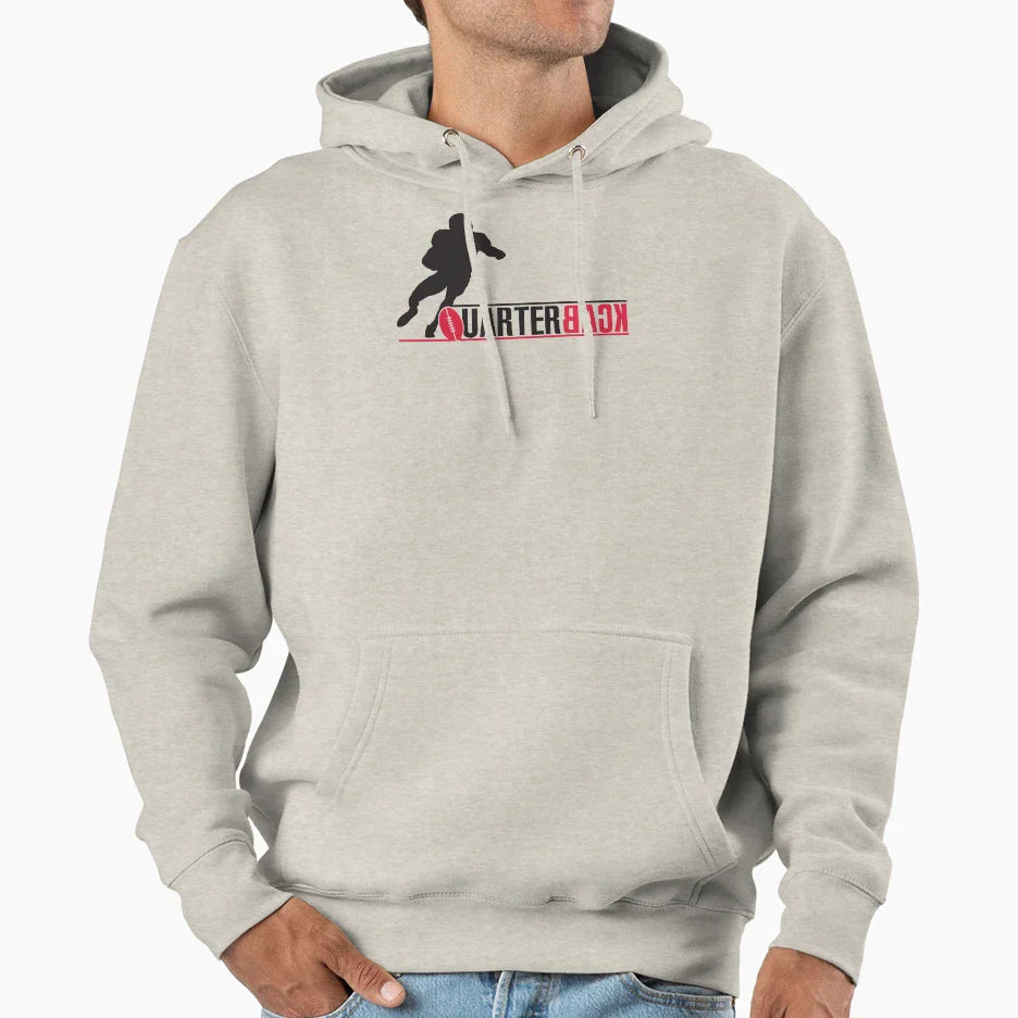 Quarterback Hoodie - Graphic Print for Adults