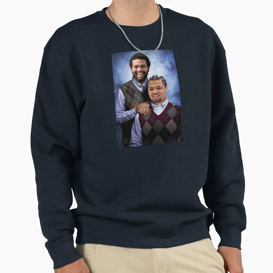 Stat Brothers Bears Step Brothers Sweatshirt - Novelty Apparel Unisex
