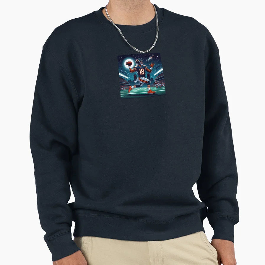 Bears Chicago Football Caleb Sweatshirt - Novelty Apparel Unisex