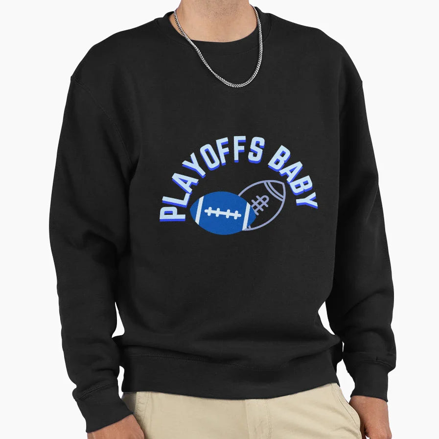 Playoffs Sweatshirt - Aesthetic Graphic Unisex