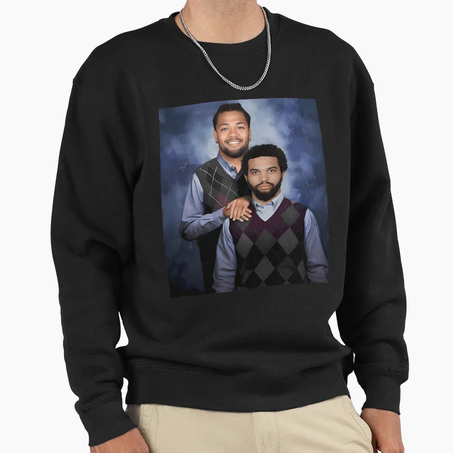 CW Rome Odunze Football Sweatshirt - Streetwear Style Men Women