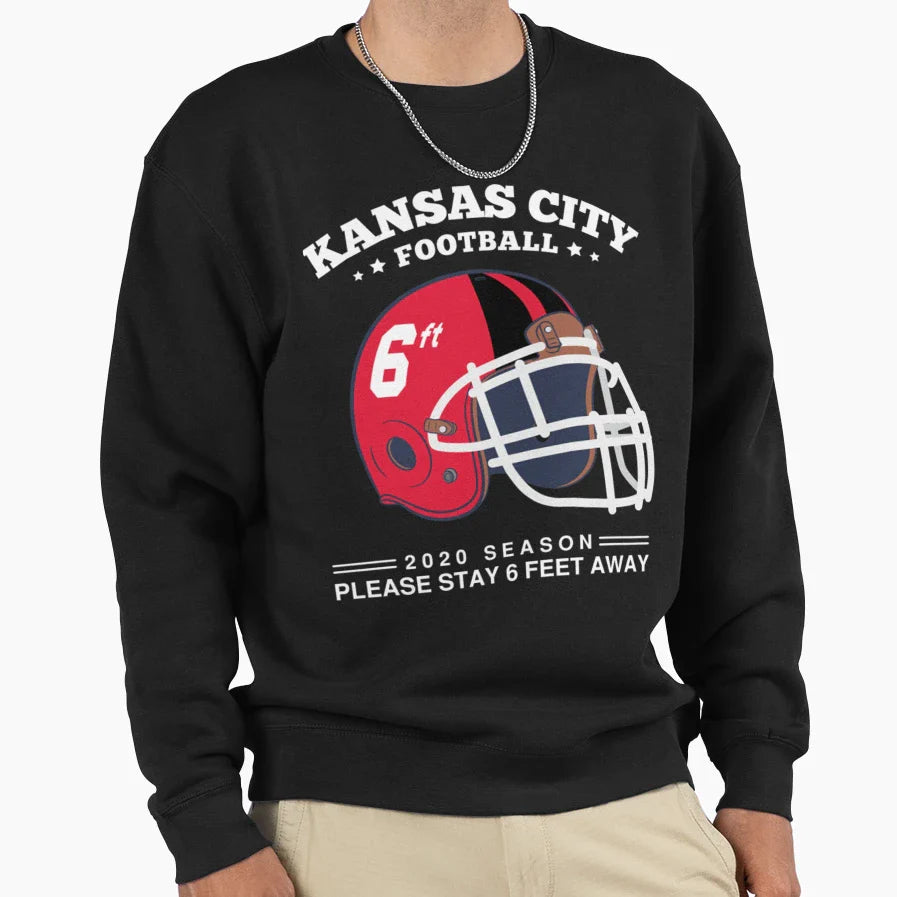 2020 Nfl Kansas Sweatshirt - Minimalist Print for Adults