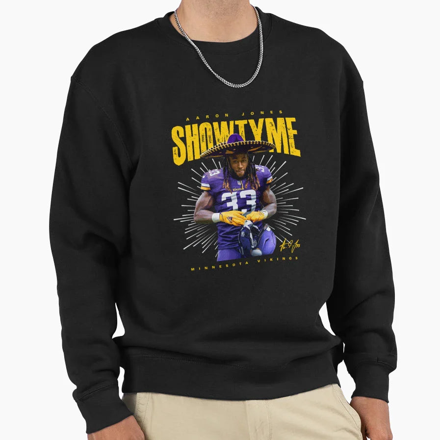 Aaron Jones Sweatshirt - Minimalist Print Men Women