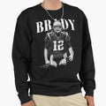 TB Football New England Patriots Sweatshirt - Graphic Print for Adults