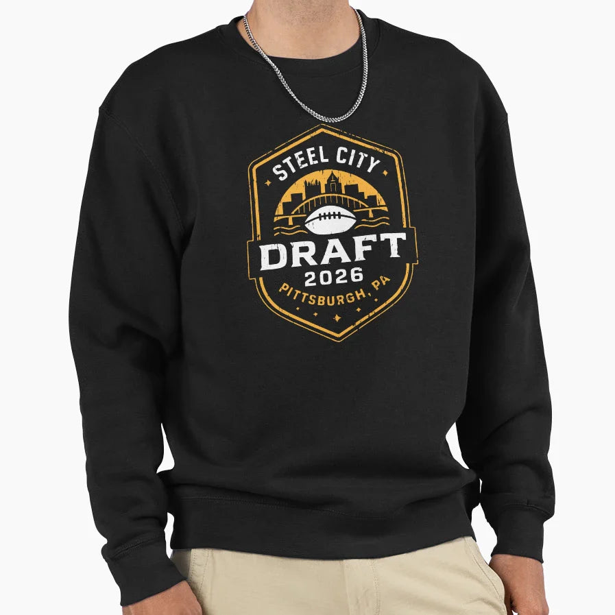 Steel City Draft Sweatshirt - Novelty Apparel for Adults