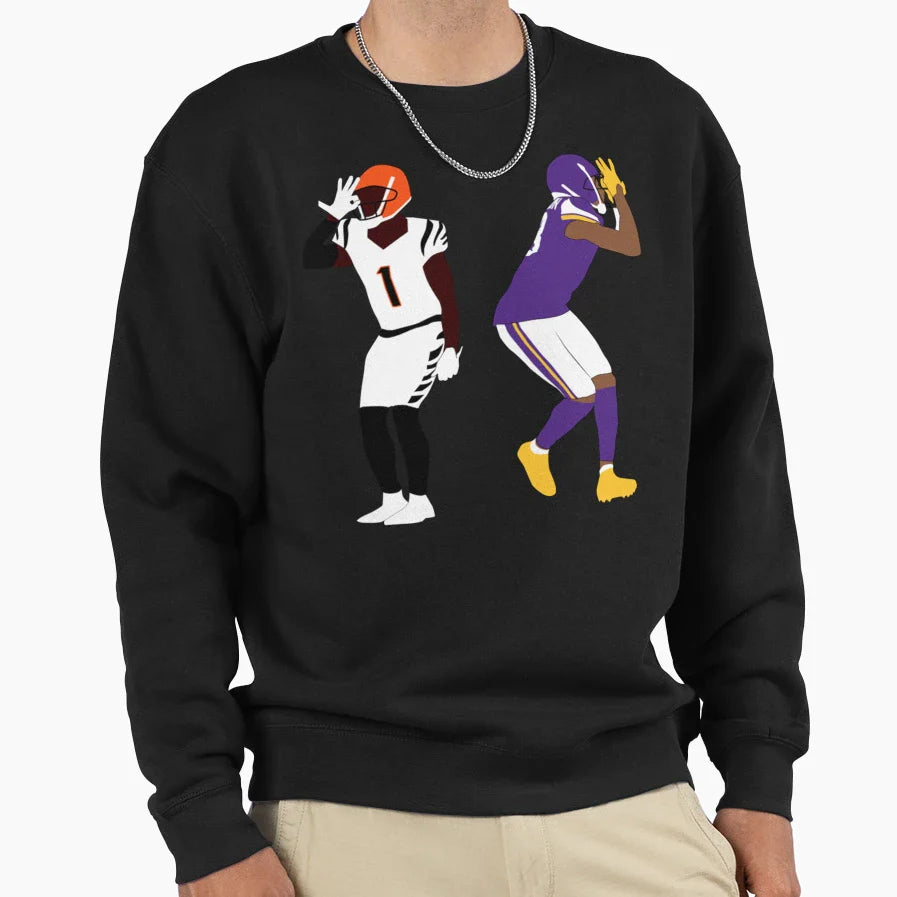 Griddy Sweatshirt - Aesthetic Graphic for Adults