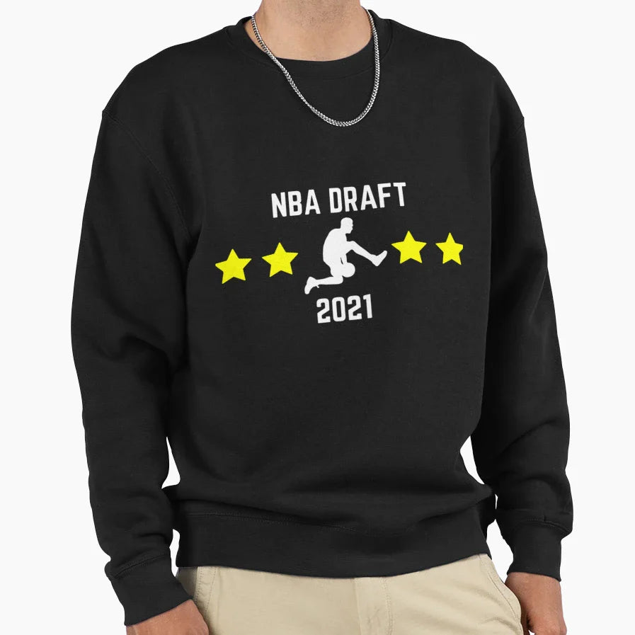 Nba Draft 2021 Sweatshirt - Fun Novelty Design Men Women