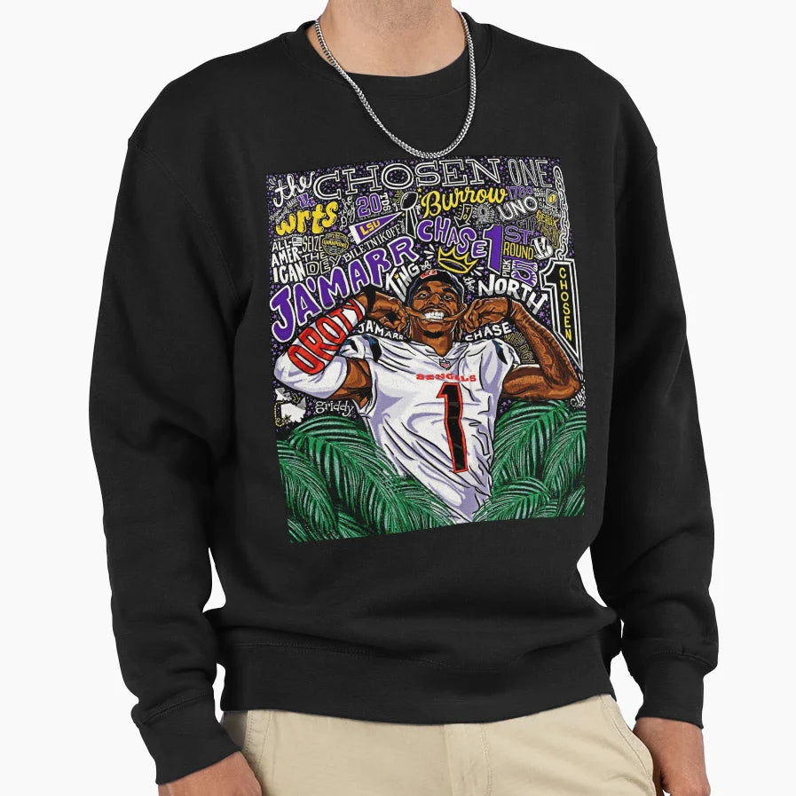 Jamarr Chase Sweatshirt - Streetwear Style Men Women