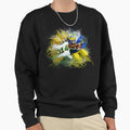 Football Splash Sweatshirt - Graphic Print Unisex