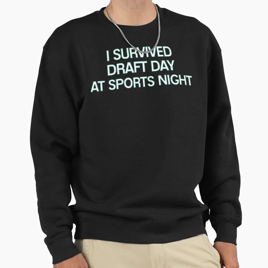 Sports Night I Survived T-Shirt - Aesthetic Graphic Unisex
