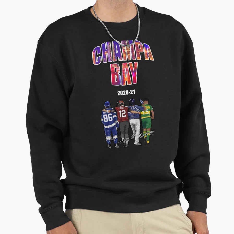 Champa Bay Sweatshirt - Unique Graphic for Adults