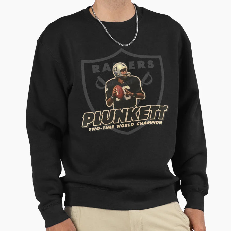 Raider Legend Jim Plunkett Sweatshirt - Casual Everyday Wear for Adults