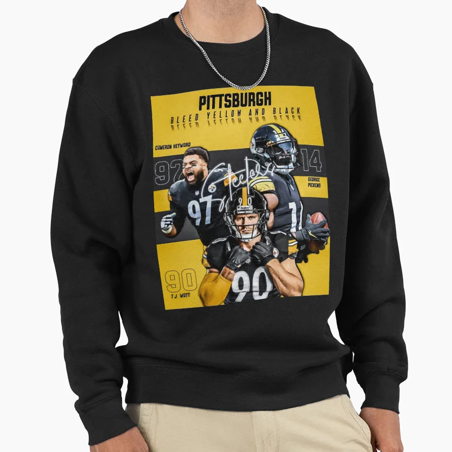 Pittsburgh 24 T-Shirt - Graphic Print for Adults