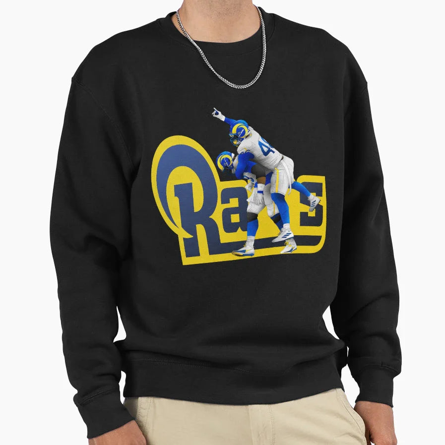 Football Los Angeles Rams Sweatshirt - Graphic Print for Adults
